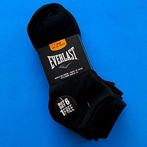 Everlast Men's No Show Socks